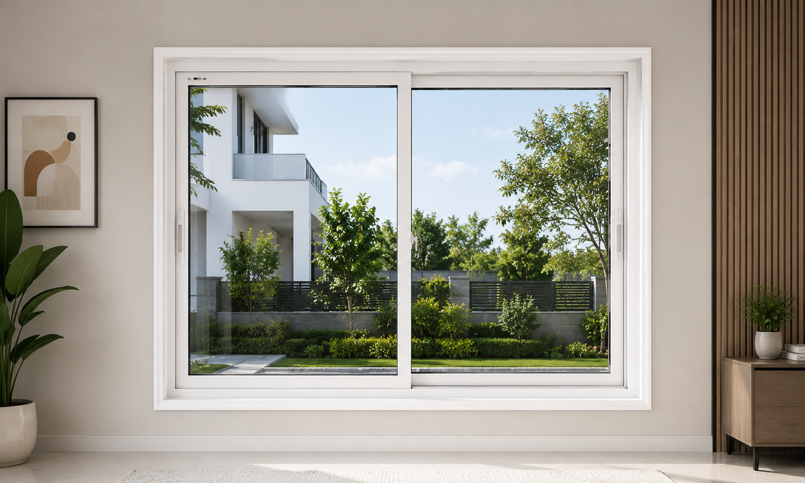 Sliding UPVC Windows